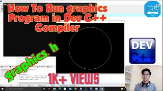 How to run graphics.h in Dev C++ [Hindi] || #workwithtechnology #graphics #devcpp
