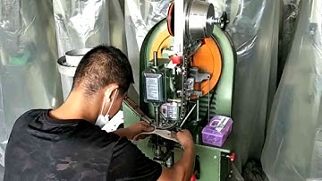 Fully Automatic Eyelet Machine Auto Feed Eyelet And Washer