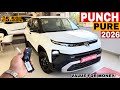 New Tata Punch Pure Facelift 2026 Model ✅Punch Pure OnRoad ₹Price Mileage Features Review &amp; Details 