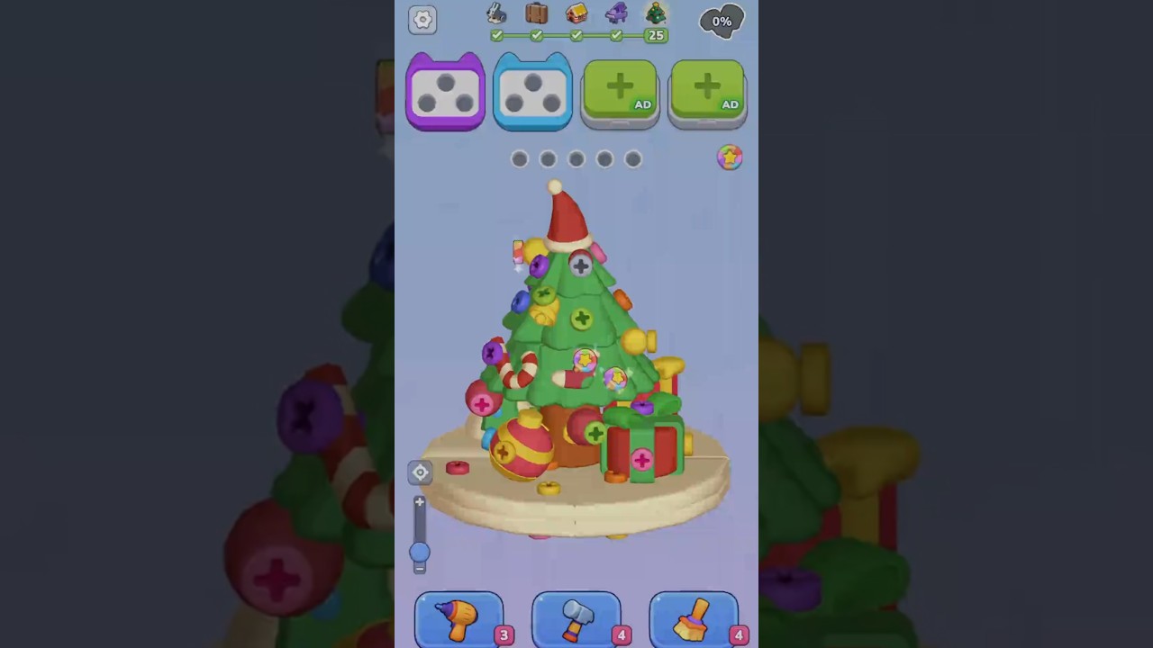 3D Bolt Master: Level 25