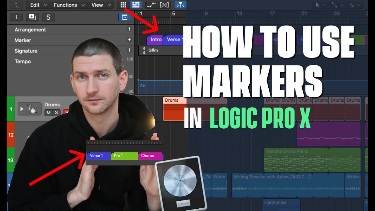 How To Use Markers In Logic Pro X