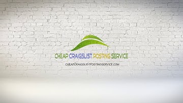 Look no further & hire Craigslist Ad Poster Today