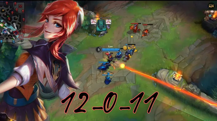 Clean Lux ( mid ) game Vs Jayce Flawless Snipes cross the map Battle academy lux Wild Rift