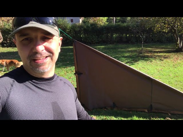 Tarp basics, full enclosed tarp tent with floor, arrowhead