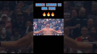 Brock Lesnar VS Oba Femi 🔥 | Beast Vs Beast in Wrestlemania 42 🥶 #brocklesnar #obafemi #shorts