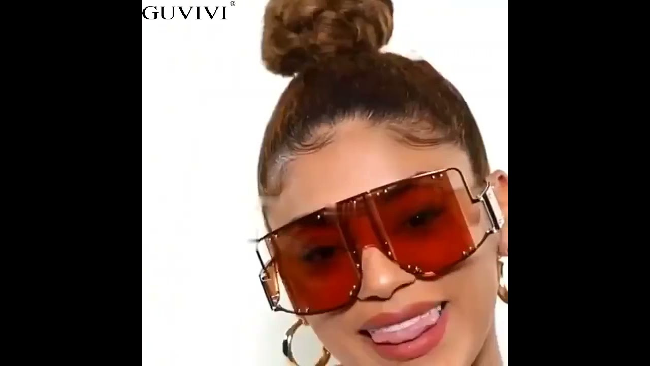 Oversized Sunglasses Women 2021 Sunglasses Men Vintage Sunglasses Luxury Retro Square 