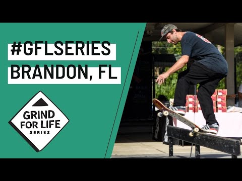 #GFLSeries at Brandon, Florida Skateboarding Contest in Street and Bowl