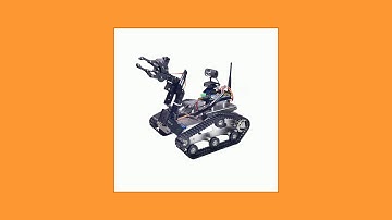 Xiao R DIY Smart Robot Wifi Video Control Tank with Camera Gimbal Compatible with STM32 Main Board