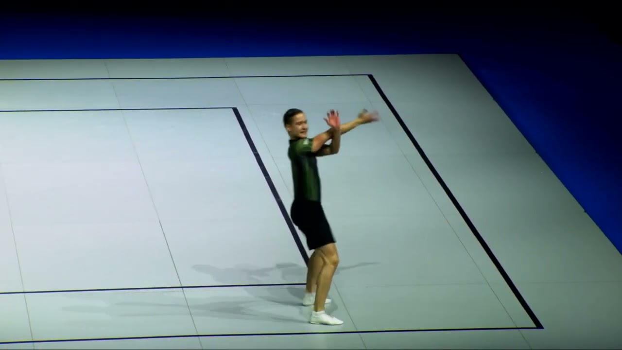 NOUSIAINEN Sampo (FIN) - 2024 Aerobic Worlds, Pesaro (ITA) Qualifications Individual Men