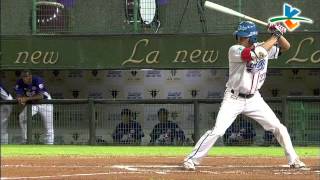 20130918 CPBL 犀牛VS桃猿 6下 失分就是止不住 謝炫任安打一支 黃浩然輕鬆回家得分