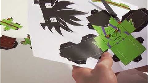 4Kids TV Paper Craft (Cubeecraft) 2009 Upfront Spot