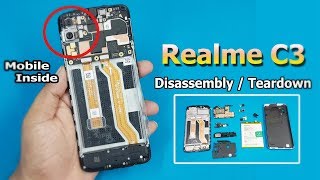 Realme C3 Full Disassembly / Teardown | all internal parts of realme c3 | How to open C3 Mobile