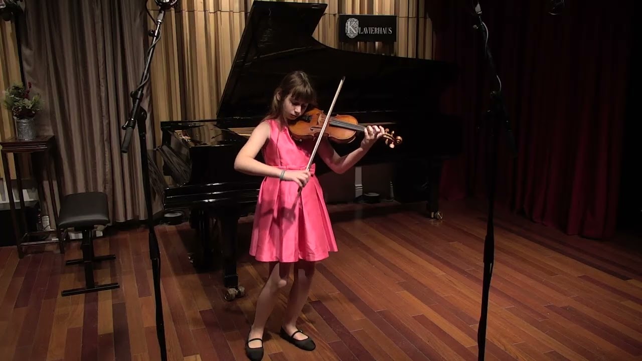 J.S. Bach Violin Sonata III 4. Allegro assai; Eleanor F. Tall