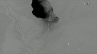 Moment of impact Pentagon releases video of MOAB strike