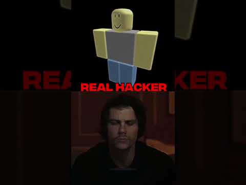 Fake Hacker Vs Real Hacker Roblox Shorts