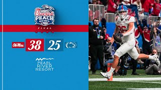 HIGHLIGHTS | Ole Miss Football Beats Penn State in 2023 Peach Bowl
