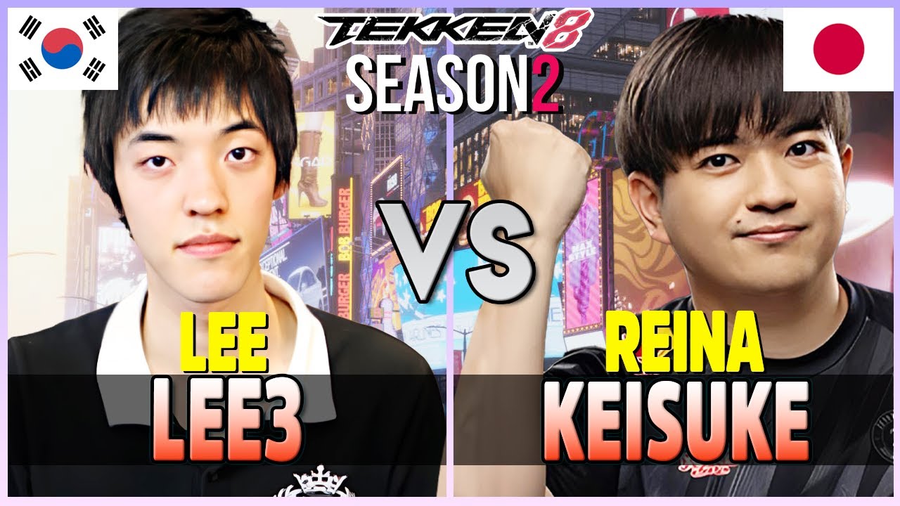 Tekken 8  ▰  KEISUKE (#1 Ranked Reina) Vs LEE3 (Lee) ▰ High Level Matches!