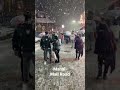 Manali Mall Road In Snow 2023 Manali Snow Snowfall Mallroad