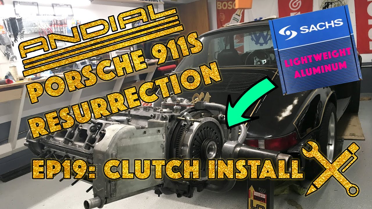 Замена сцепления Porsche 911 с воздушным охлаждением своими руками, Sachs Lightweight Racing, Pro...
