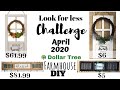 DOLLAR TREE DIYS | FARMHOUSE DECOR | LOOK FOR LESS CHALLENGE