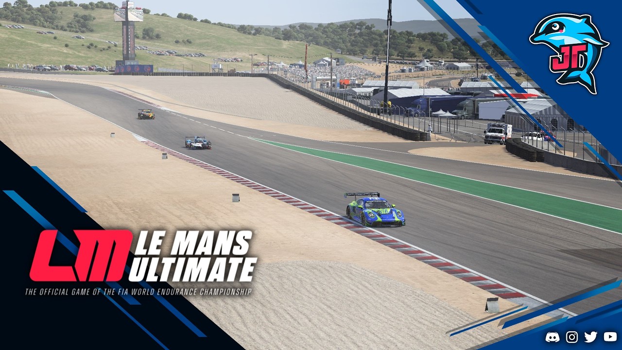 Le Mans Ultimate | 4h Laguna Seca - Un TOP5 con ritmazo en pista!