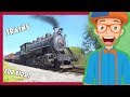 Trains for Kids by Blippi | Educational Videos for Toddlers and Children