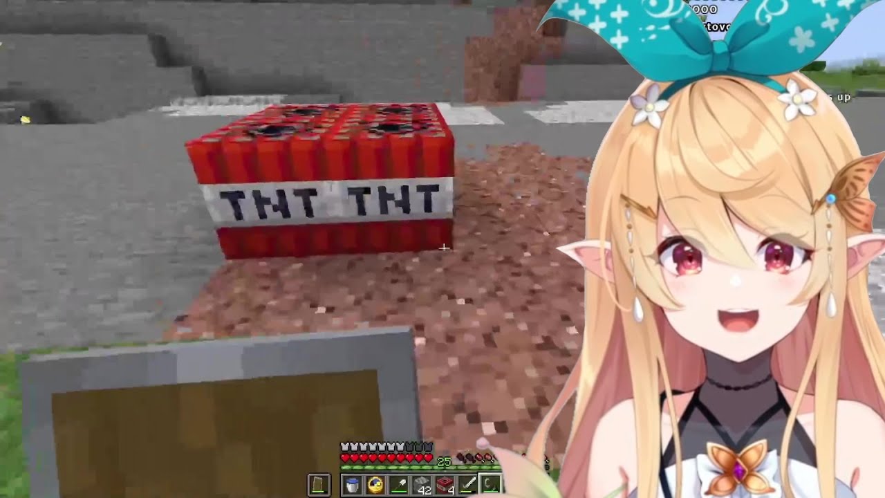 Pomu's attempts to use TNT for the first time [Nijisanji EN]