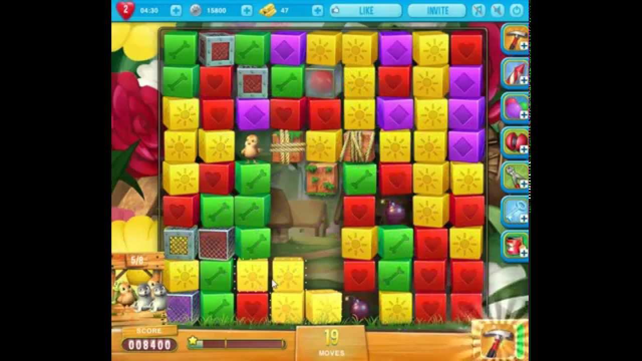 Pet Rescue Saga level 870 no buyed hammers 😈 ►TOBIAS DEAMON◄