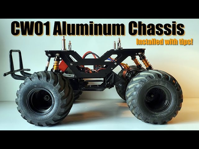 Hot Racing Aluminum Body Mounts TMP201M01 For Tamiya Midnight Pumpkin CW-01