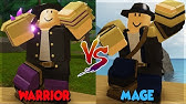 Mage Vs Warrior Who Is Better In Dungeon Quest All New Spells In Samurai Palace Roblox Youtube - roblox dungeon quest all warrior spells