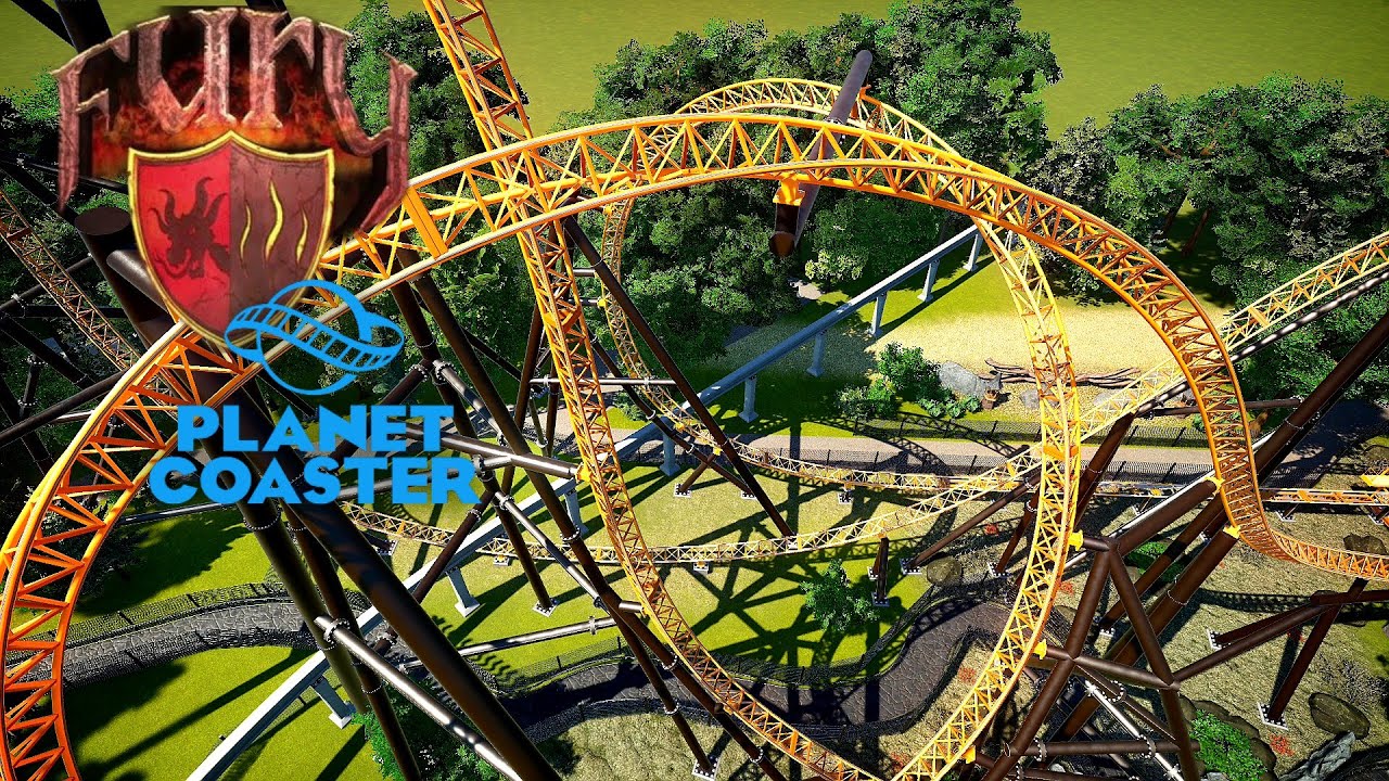 Fury | Off-Ride POV - Bobbejaanland (Planet Coaster)