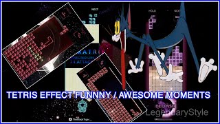 Tetris Effect Funnyawesome Moments
