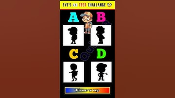 Memory Test Challenge 🤯 || Puzzle Challenge |Part 2||#shorts #quiztime