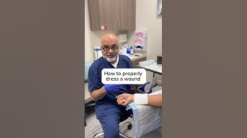 How to Properly Dress a Wound 🩸🩹With Wound Care Specialist Dr. Abdul Moosa