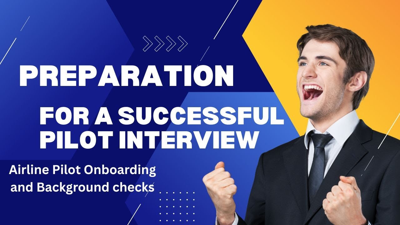 Pilot background and onboarding for airlines