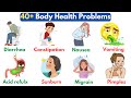 Body Health Problems Vocabulary Quiz