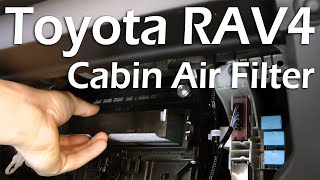 toyota rav4 (2019-2024): cabin air filter replacement. easy diy!