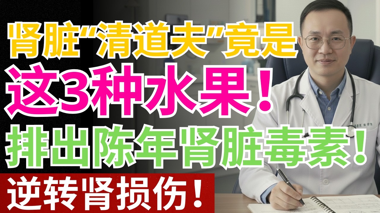 等到肾脏出问题才后悔 这三种常见水果越早吃越好