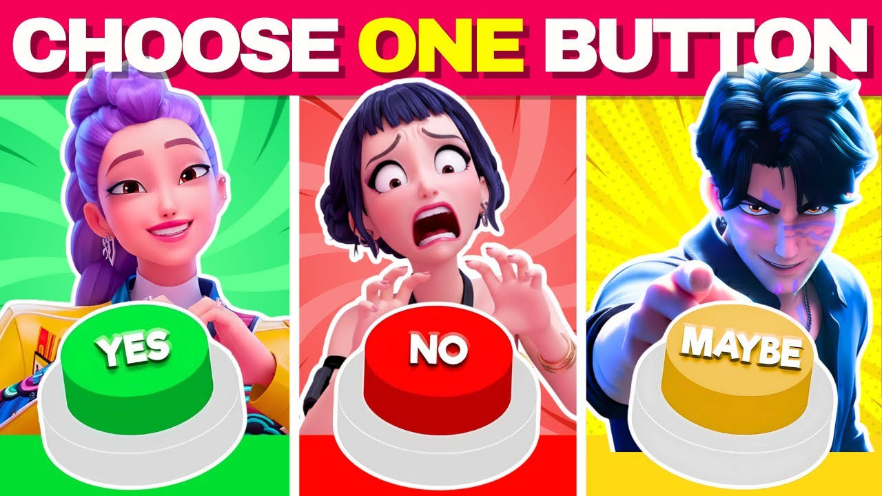 K-Pop Demon Hunters: 30 NEW Yes/No/Maybe Questions! (Quiz Part 2) | Huntrix vs Saja Boys