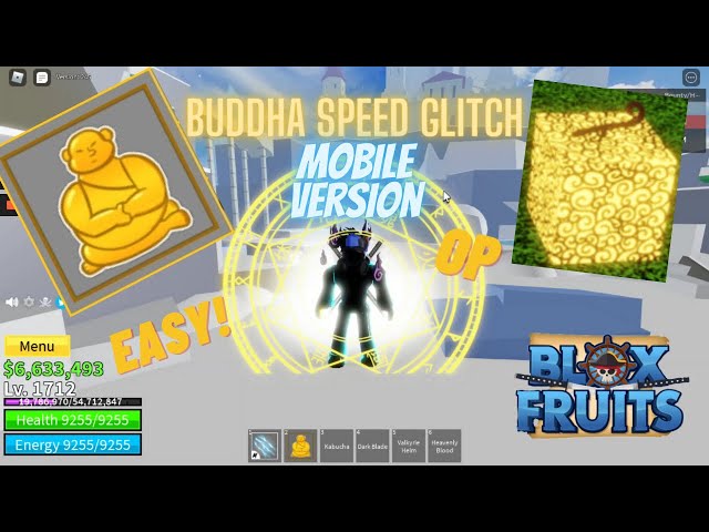 Glitch Transformation x 2 Buddha Blox Fruits Fr Roblox Francais #roblo