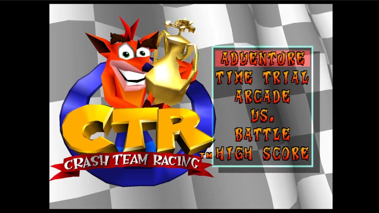 Ctr Loading Screen CTR - Crash Team Racing - Sony PlayStation - Intro & Title Screen - YouTube