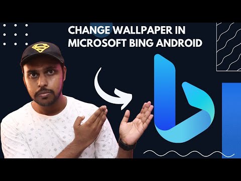 Change wallpaper in microsoft bing android | how to change wallpaper in bing android