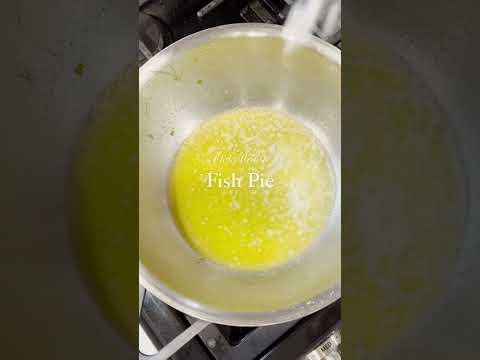 British Fish Pie With Flaky Phyllo Dough