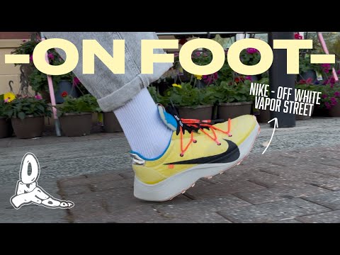 ON FOOT - Nike Off-White Vapor Street - YouTube