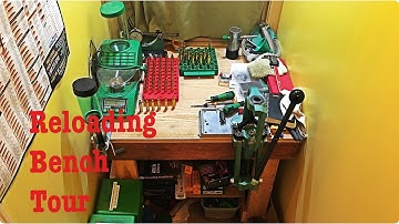 Reloading Bench Tour | You Can Reload In A Small Area!!