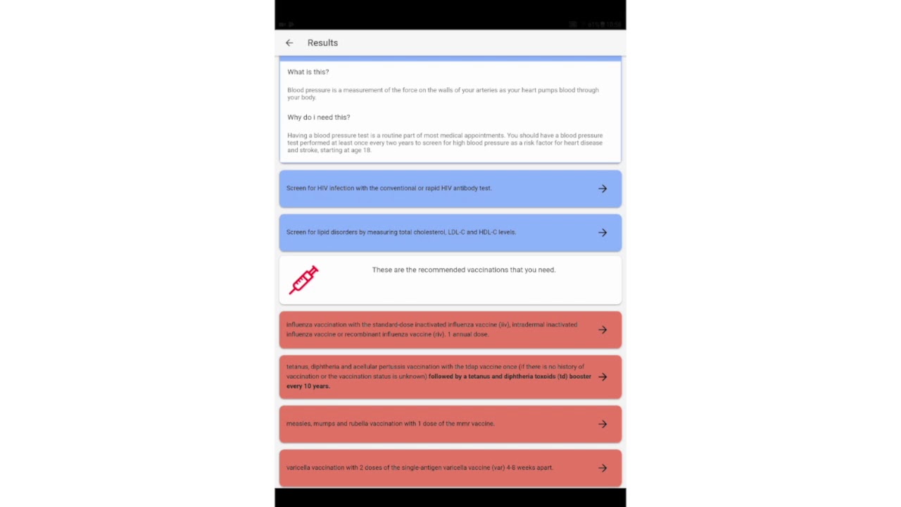 My Health App Preview - YouTube