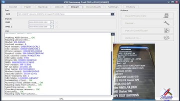 Samsung Galaxy S9 imei status ng repair emergency calls only fix with z3x.39