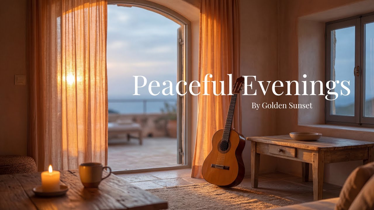 Spanish Guitar: Golden Hour Reflections. Sunset Melodies for Peaceful Evenings. 2 hours
