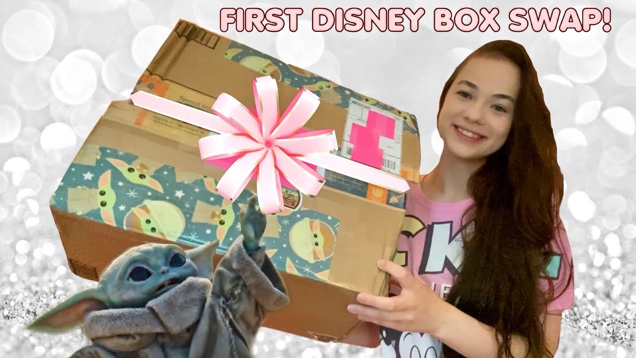 My FIRST EVER Disney Box Swap Unboxing with Esmeralda's Grotto!!!