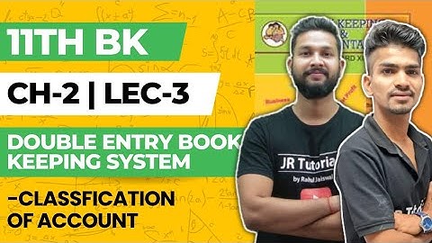 11th BK | Chapter 2 | Double Entry Book Keeping System | Lecture 3| Maharashtra Board |
